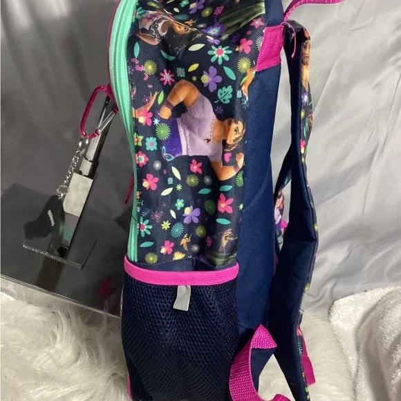 Bioworld Disney Encanto Movie Magic Backpack with Toucan Keychain Bag Charm EUC - Picture 7 of 12
